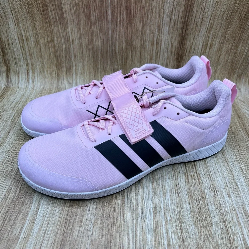 Adidas The Total 2 Weightlifting Shoes Men's‎ 14 Pink Crossfit Training JP9869